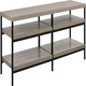 image 1 of Elmwood TV-Stand Distressed Grey Oak Grey | Distressed Grey Oak