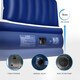 image 3 of Get Fit Air Bed With Built In Electric Pump - Premium King Airbed - Quick Blow Up Bed With Headboard & Free Inflatable Pillow | Blue | Navy / White | 1