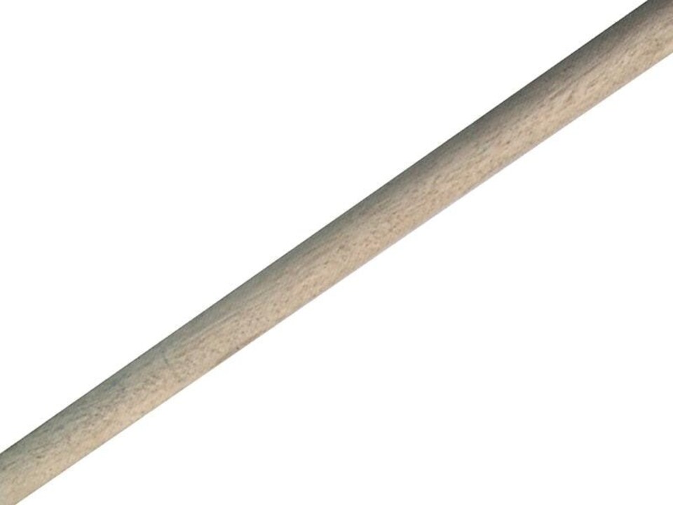 Faithfull Wooden Broom Handle 1.53M X 28Mm (60In X 1.1/8In)