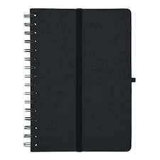 MidOcean Strata A5 Notebook - Black - 1.5cm x 14.7cm x 21cm
