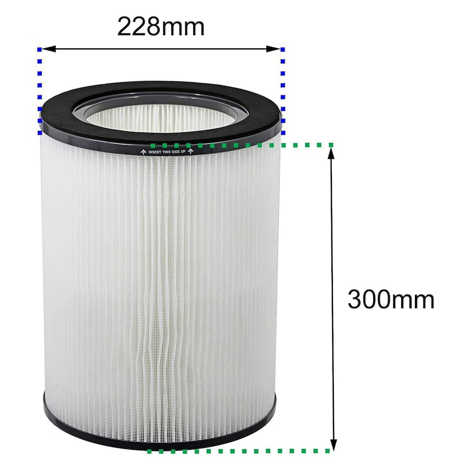 image 1 of SPARES2GO Air Purifier HEPA Filter compatible with Vax ACAMV101 Air 300 Type 141