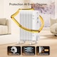 image 3 of VonHaus Oil Filled Radiator 9 Fin Portable Electric Heater