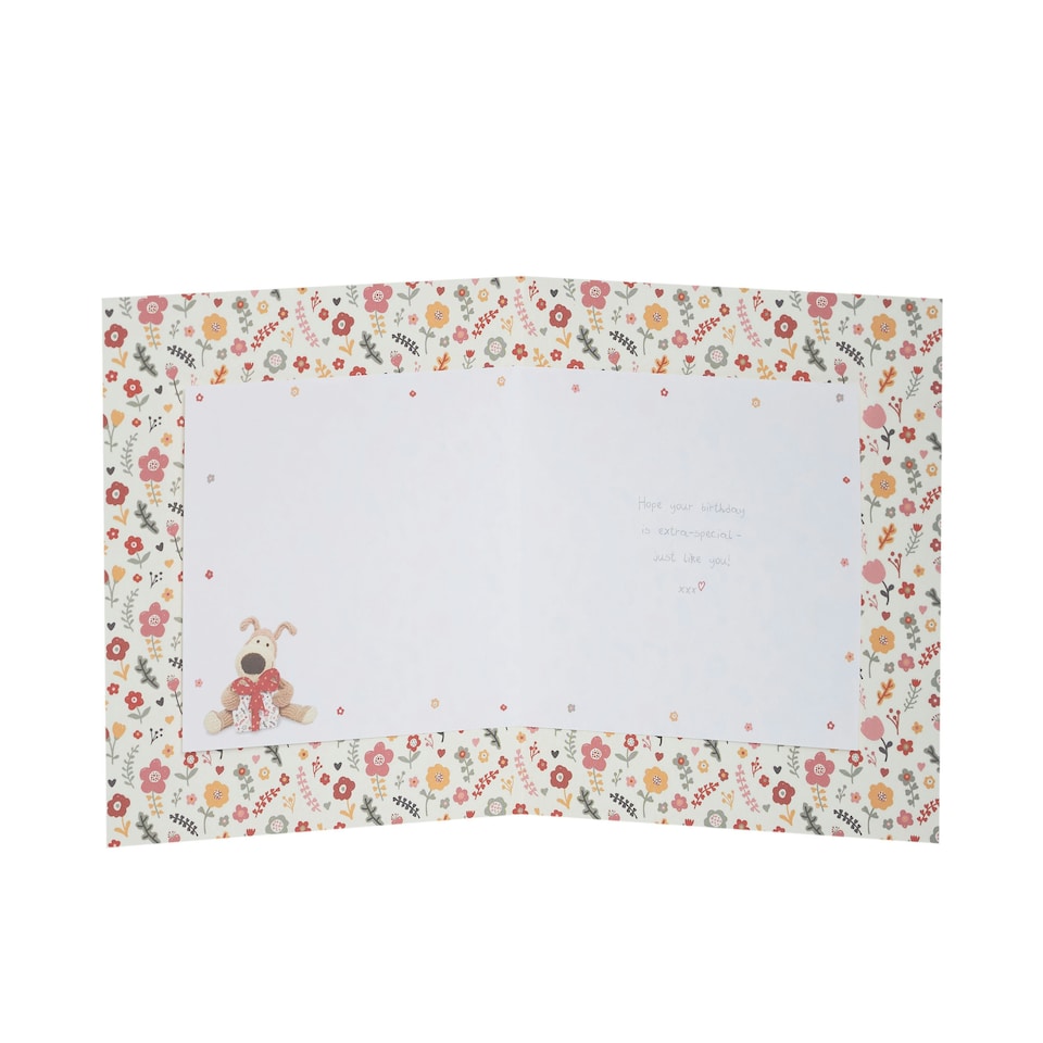 image 1 of Birthday Card - Boofle stood looking up