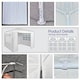 image 4 of MCC Direct 3x3 Event Gazebo White with Sides | White | White
