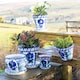 image 3 of Verano Spanish Ceramics Granada Bola Plant Pot - 25cm White White