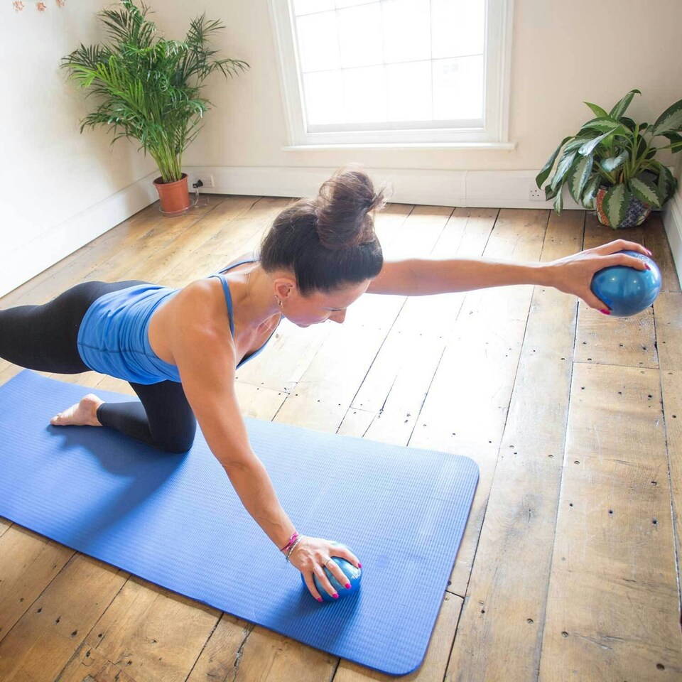 image 1 of Pilates-Mad Soft Weights (Pack Of 2) - Blue - 1kg