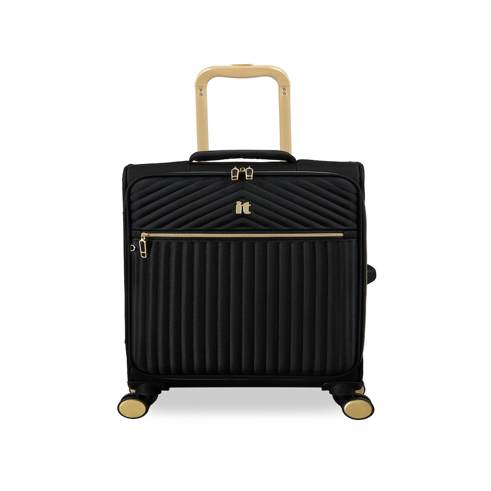 image 1 of IT Luggage Esplanade Black Cabin Suitcase Black | Cabin Bag
