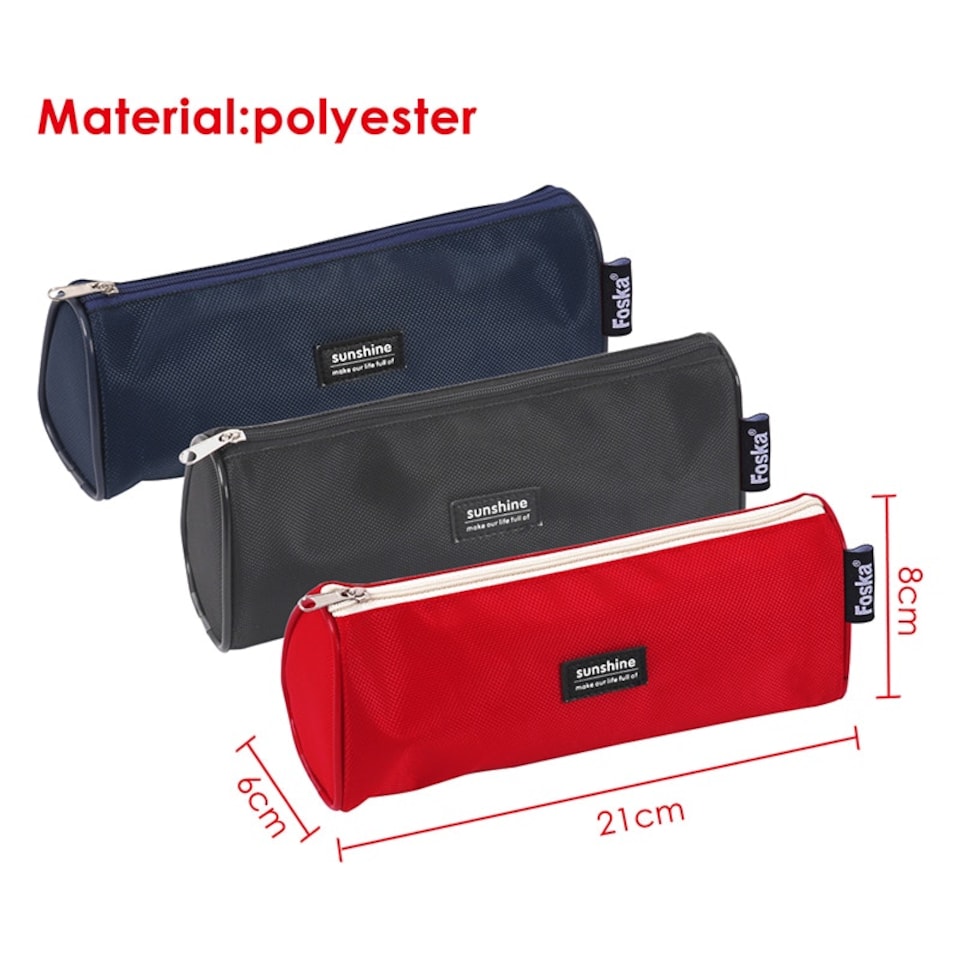 image 1 of Polyester Pencil Case with Zipper