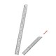 image 3 of 30cm Double Sided Stainless Steel Ruler