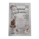 image 2 of Best Wishes On Your Diamond Anniversary Opacity Card