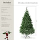 image 6 of Christmas Tree - artificial Christmas tree with injection-moulded needles and bendable branches | Green | green | 1