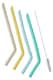 image 1 of Mimo Set Of 4 Silicone Straws