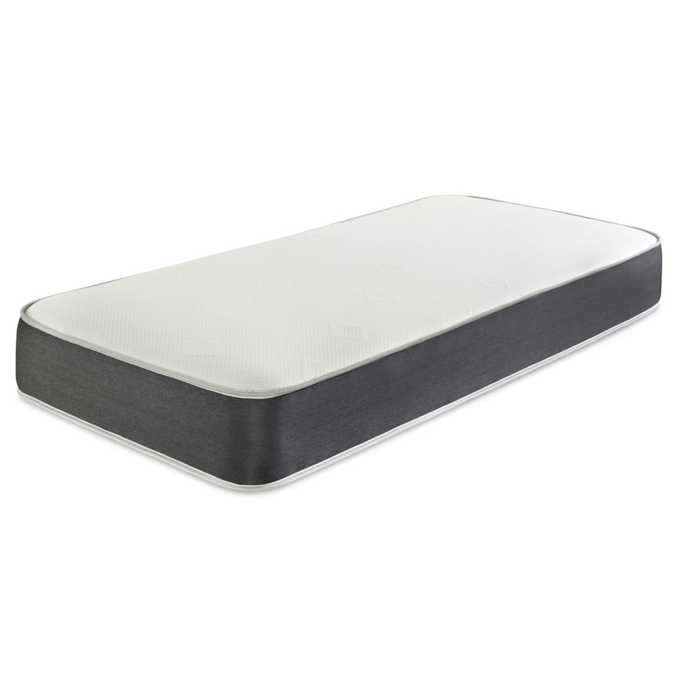 image 1 of Linear Cool Touch Hybrid Mattress - 20cm Deep, Soft Firmness | Grey | Small Double