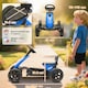 image 5 of AIYAPLAY Pedal Go Kart for Kids, Children Ride-On Race Car with Silent EVA Tyres, for 2-5 Years, Blue