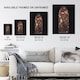 image 3 of The Annunciation Stained Glass Wall Art Print Edward Burne Jones 18x24"