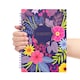 image 2 of 2026 - 2027 Academic Diary A5 Week to View - Spiral Bound Mid Year Planner Aug 2026 to Jul 2027 - Hardback | Blue | Flowers