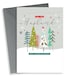 image 1 of Classic Christmas Card - Husband - Illustrated Trees