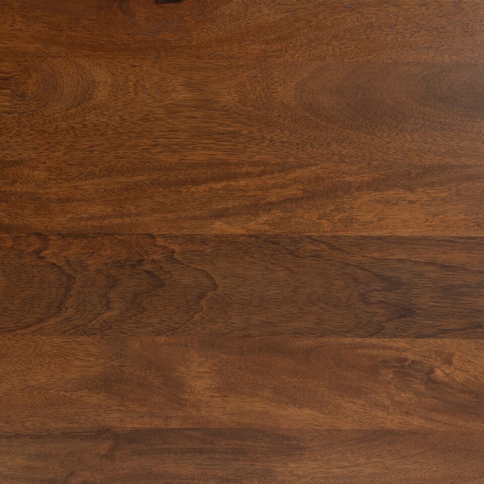 image 1 of Chervey Round Solid Mango Wood Side Table with Tri-Pin Legs Large