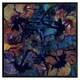 image 2 of Grunge flower print (Picture Frame) Grey | XL