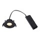 image 1 of Nordlux Aliki Indoor Downlight Black Aluminium Intergrated LED  Bathroom Safe - Mains Powered, IP44 | Black | Black