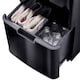 image 7 of Cooks Professional Recycling Sensor Bin 75L with Dual Compartments & Food Caddy | Black | Black