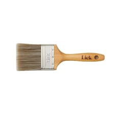 Lick Pro Bamboo Flat Paint Brush - Brown - 2in