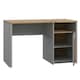 image 3 of Surfinio Dressing Table Study Desk Grey Catania Oak Decor Grey