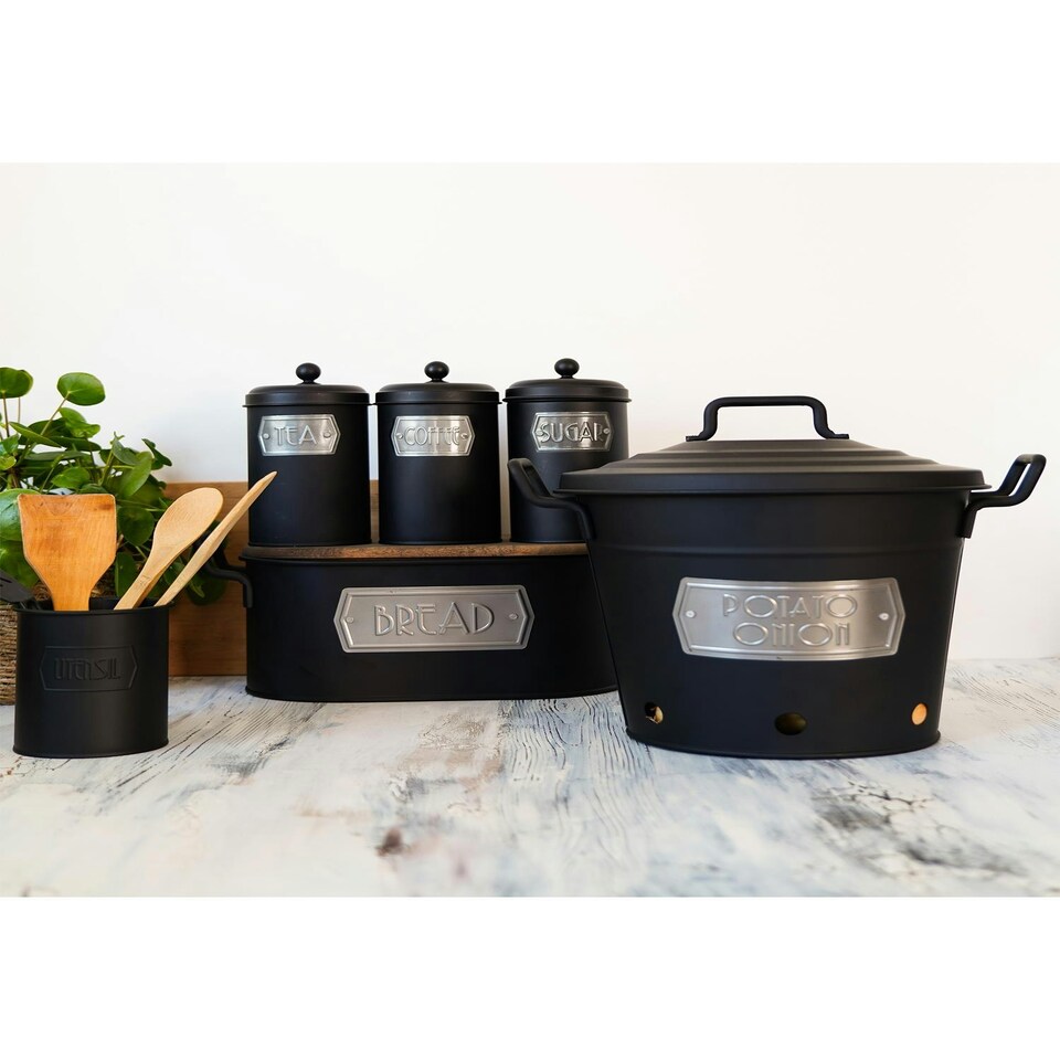 image 1 of Black Potato And Onion Bin