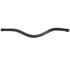 Collegiate Comfitec Leather Training Replacement Browband - Brown - Warmblood