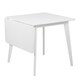 image 1 of Roxby Square Dining Table in White