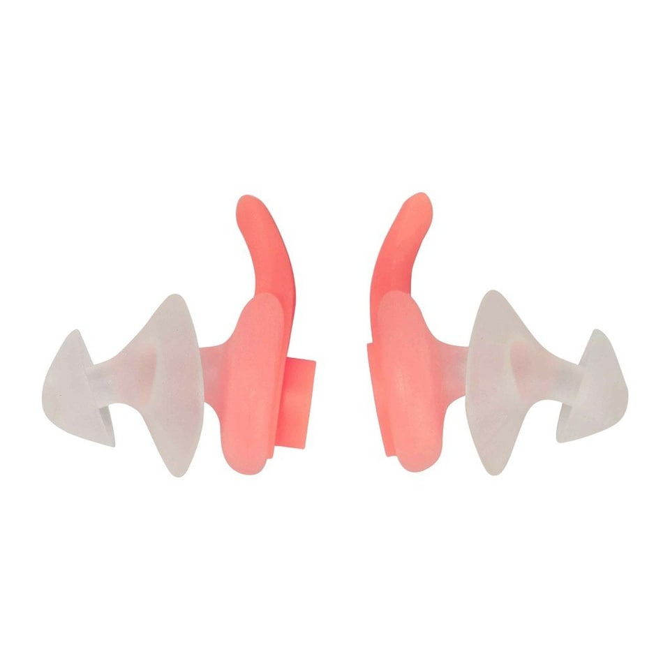 image 1 of Speedo Biofuse Ear Plugs - Clear/Orange - One Size