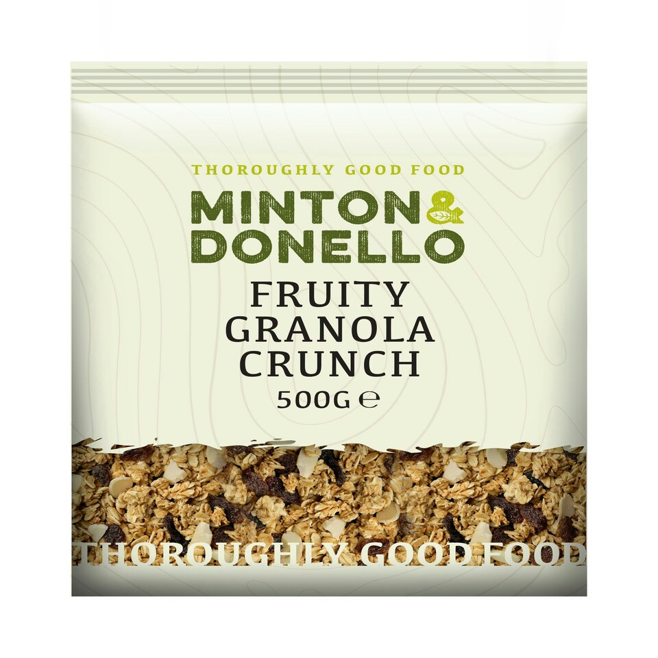 image 1 of Minton & Donello Fruity Granola Crunch 6 x 500g