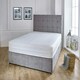 image 4 of Straight Line Hybrid Mattress - Memory Foam & Spring Support White | King