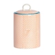 image 1 of Nicola Spring Hand-Printed Kitchen Canister - 15.5cm - Orange