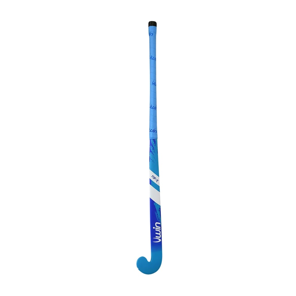 image 1 of Uwin TS-X Hockey Stick - Aqua Blue/Royal Blue - 28in