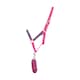 image 1 of Little Rider Sabrina Horse Headcollar and Leadrope - Navy/Pink - Small Pony