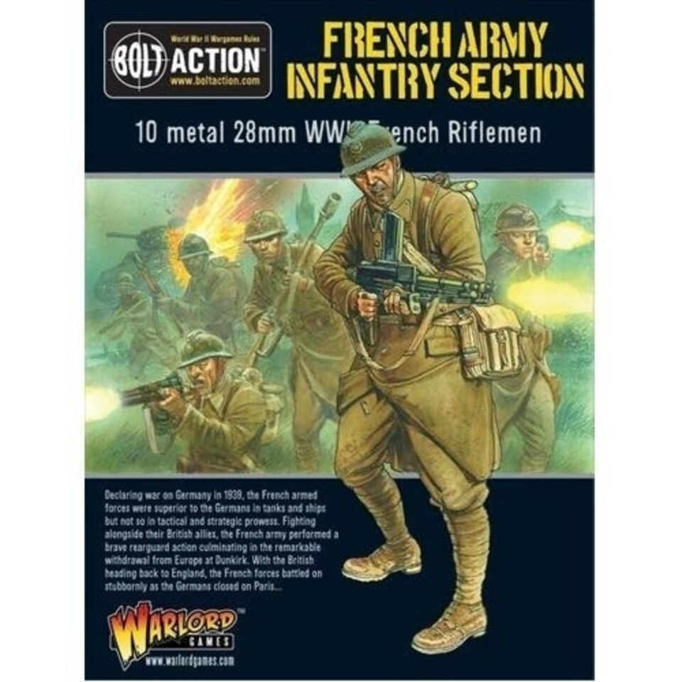 French Infantry Section