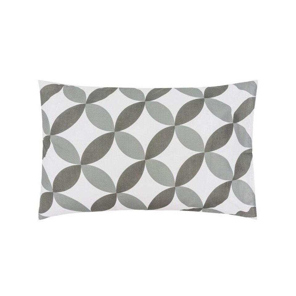 image 1 of Woodland Duvet Cover Set - Grey/White - Toddler Grey | One Size