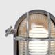 image 1 of ValueLights Nautical Silver Frosted Lens IP64 Rated Outdoor Garden Metal Wired Wall Light