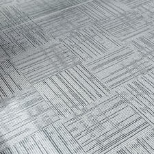 NOVECRAFTO Peel & Stick Floor Tiles – Grey Carpet Effect, 12x12in (30.5x30.5cm), Self Adhesive, Durable, Easy Clean, Carpet Imitation Style Grey | 2.79 sqm