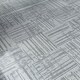 image 1 of NOVECRAFTO Peel & Stick Floor Tiles – Grey Carpet Effect, 12x12in (30.5x30.5cm), Self Adhesive, Durable, Easy Clean, Carpet Imitation Style Grey | 2.79 sqm