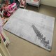 image 4 of beach front (Rug) Grey | Medium: 80x150cm