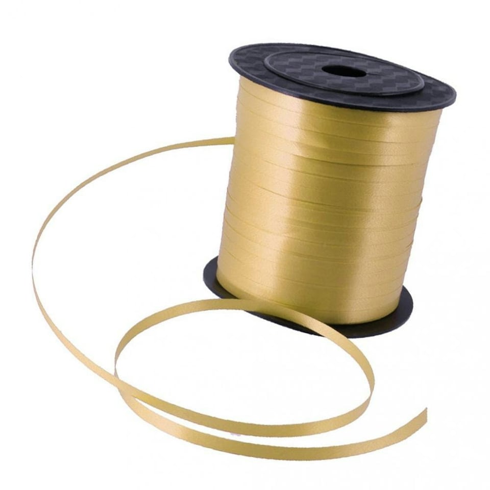 image 1 of Unique Party Metallic Curling Ribbon - Gold - 500yard