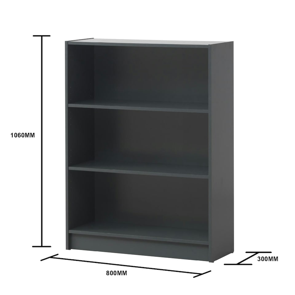 image 1 of Low Wide Bookcase