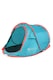 image 1 of Mountain Warehouse Pop Up SS Tents Water Resistant Compact Camping Accessory | Blue | Light Blue | One Size