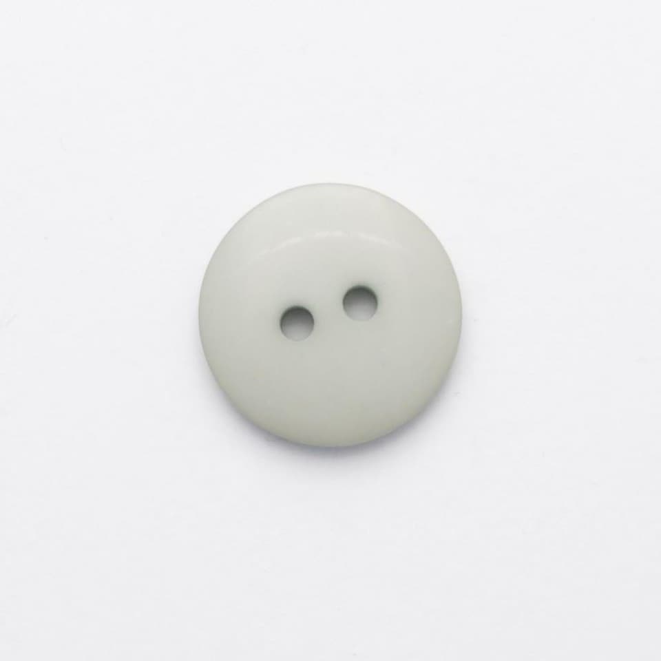 Minerva Light Grey Round Plastic Buttons for Dressmaking - 23mm - per value pack of 100