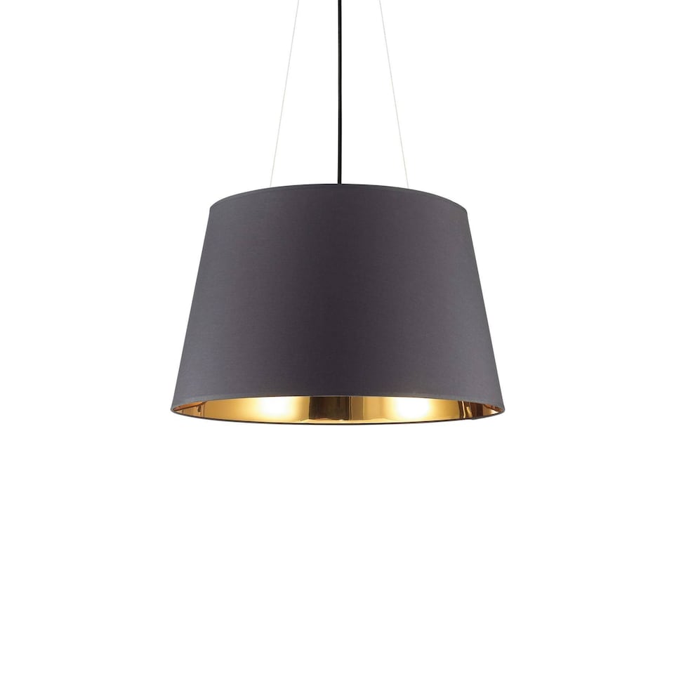 image 1 of Nordik 6 Light Dome Ceiling Pendant Light Black
