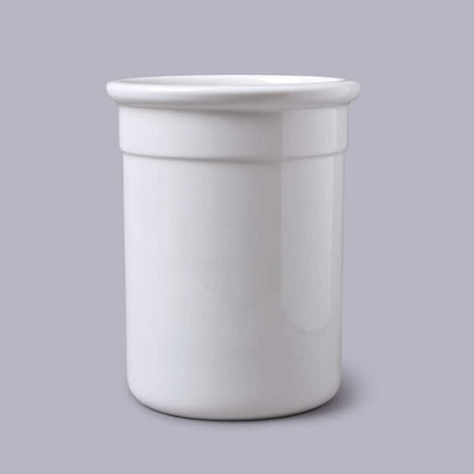 image 1 of W.M.Bartleet & Sons Traditional Utensil Pot White