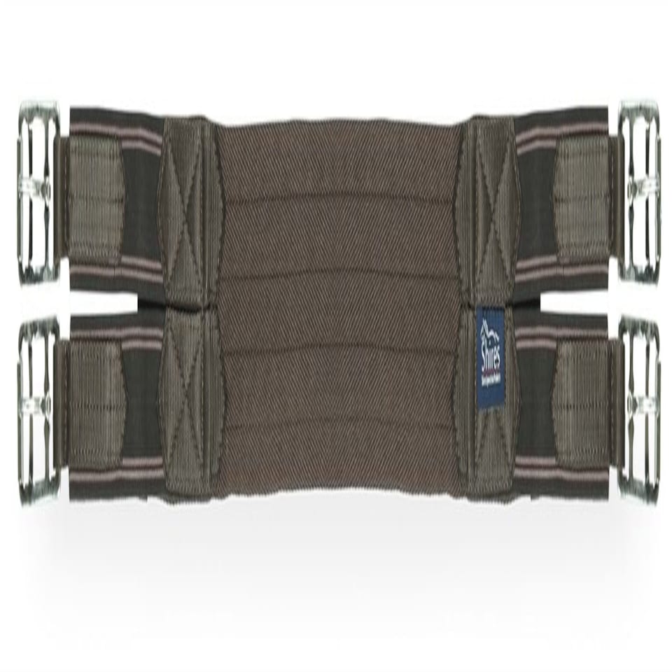 image 1 of Shires Elasticated Burghley Girth Brown | Size: 46 Inch
Colour: Brown