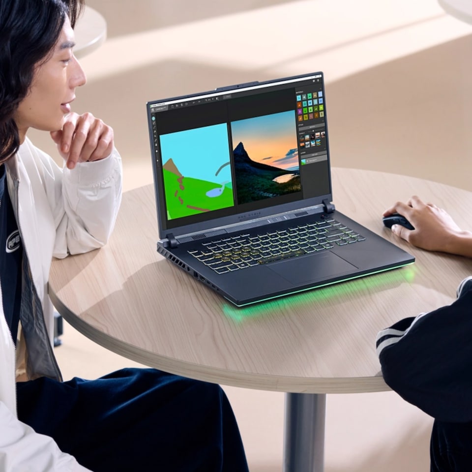 image 1 of ASUS ROG Strix (2025) G614 AMD Ryzen 9 8940HX 16GB RAM 1TB SSD RTX5050 16" W11H